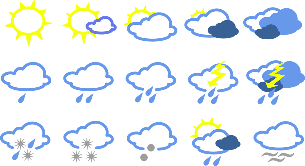 illustration of weather patterns
