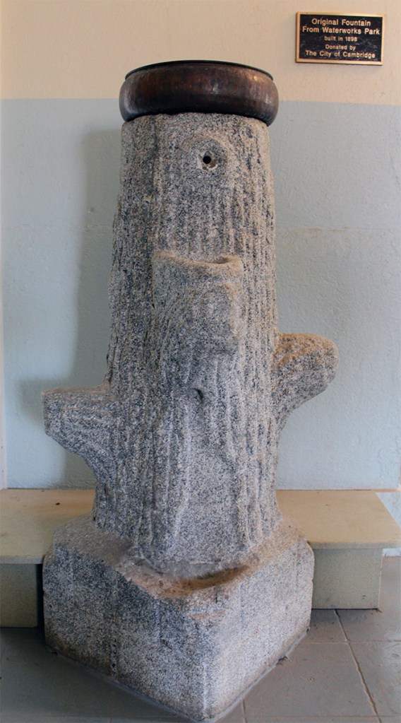 Original fountain from Waterworks Park built in 1898.