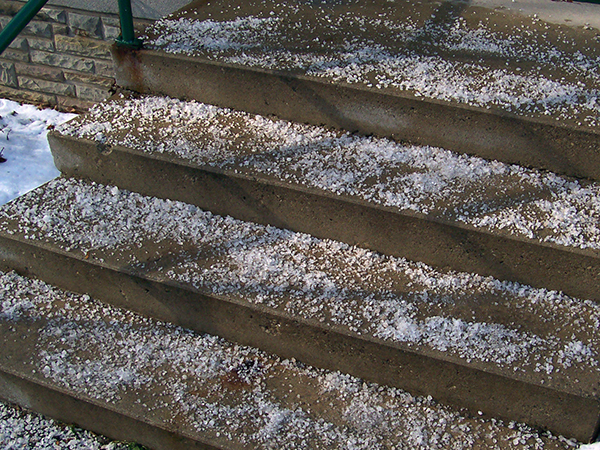 over-salted stairs